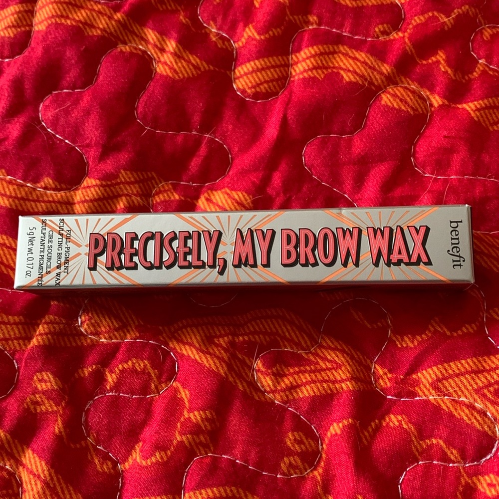 benefit Precisely, My Brow Wax - Cool Soft Black. New. Unopened.